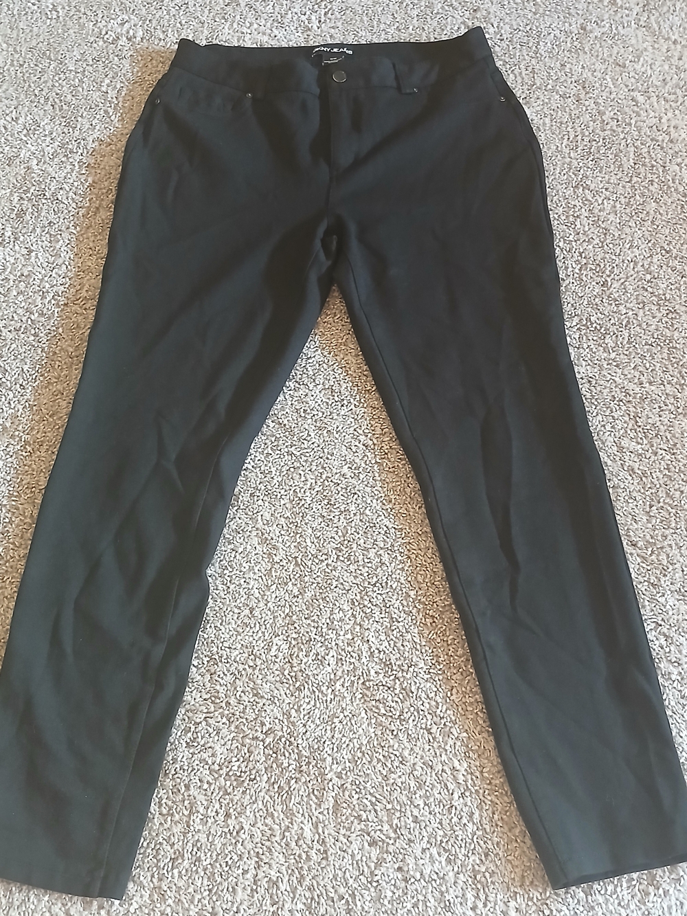 Dkny Black Women's Straight-Leg Pants